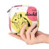Sanitary Pad Storage Bag, Portable Period Kit for Girls and Women, Cute Sea Chinchilla, Multicolor, 4.7 x 6.6 x 6.6 in / 12 x 17 x 17 cm view 4