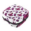 Women's Sanitary Pad Storage Bag, Portable Period Kit, Butterfly Pattern, Multicolor, 4.7 x 6.6 x 6.6 in view 1