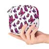 Women's Sanitary Pad Storage Bag, Portable Period Kit, Butterfly Pattern, Multicolor, 4.7 x 6.6 x 6.6 in view 4