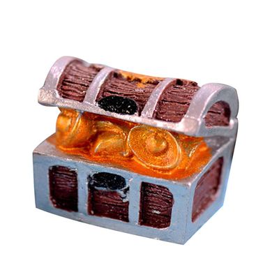 lmoikesz Aquarium Treasure Chest