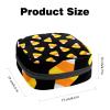 Menstrual Pad Storage Bag, Portable Period Kit Pouch, Halloween Candy Black, Multicolor, 4.7 x 6.6 x 6.6 in/12 x 17 x 17 cm view 2