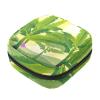 Women's Sanitary Pad Storage Bag, Portable Period Kit Pouch, Banana Tree Leaves, Multicolor, 4.7 x 6.6 x 6.6 in / 12 x 17 x 17 cm view 1