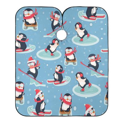 Adjustable Penguin Haircut Cape for Adults and Children
