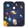 Colorful Solar System Salon Barber Cape view 1