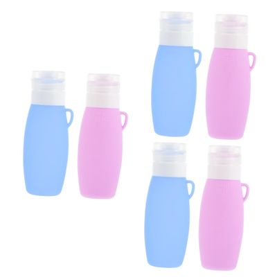 FRCOLOR 3-Piece Travel Bottles, Leakproof Lotion and Shampoo Dispensers