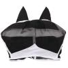 Derefine Horse Fly Mask with Ears, Mesh, UV Protection, Black, Size S view 1