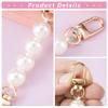 Joez Wonderful 4-Piece Pearl Purse Strap Extenders, 12 cm view 3