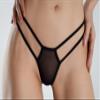 Lucky Cheeks Women's Sexy Mini G-String Venus in Black (as3, Alpha, s, Regular, Regular) view 2