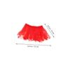iplusmile Dog Collar Bow Design Soft and Durable Washable Red for Pet Birthday or Holiday Wear view 2