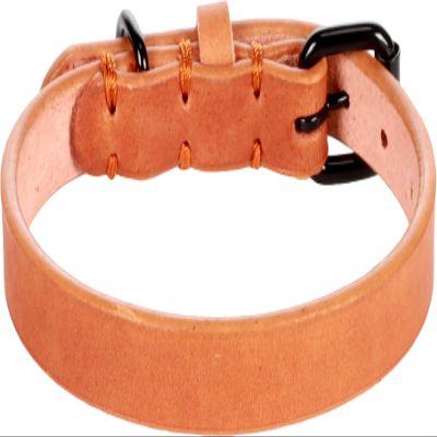 LEANO Collar Cognac XS/S 24-30CM 15MM