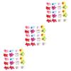FRCOLOR 60-Piece Artificial Orchid Flower Hair Clips, Hawaiian Style view 1