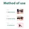 Heated Eyelash Curler, Rechargeable, 4 Temperature Settings, Green view 3