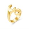 BIAIHQIE Key-Shaped Cremation Memorial Jewelry, Stainless Steel, Sizes 5–9 view 1