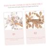 FRCOLOR 5-Piece Bridal Hair Comb Set with Rhinestones view 3