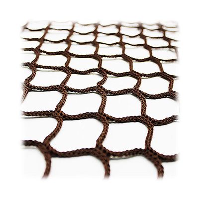 Child Safety Fall-Protection Net for Stairs, Balconies and Railings, Brown, 1 x 6 m