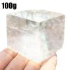 100g Natural Transparent White Optical Calcite Mineral Crystal view 2