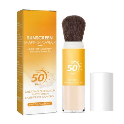 Ofanyia Mineral Sunscreen Setting Powder, SPF 50, Translucent Matte Finish, 1 Pc