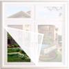 Yuly Cat Window Safety Net, Self-Adhesive, White view 1