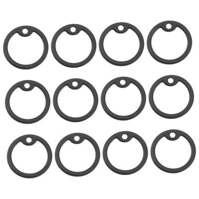 Silicone Dog Tag Silencer Rings for Dogs and Cats, 12-Pack