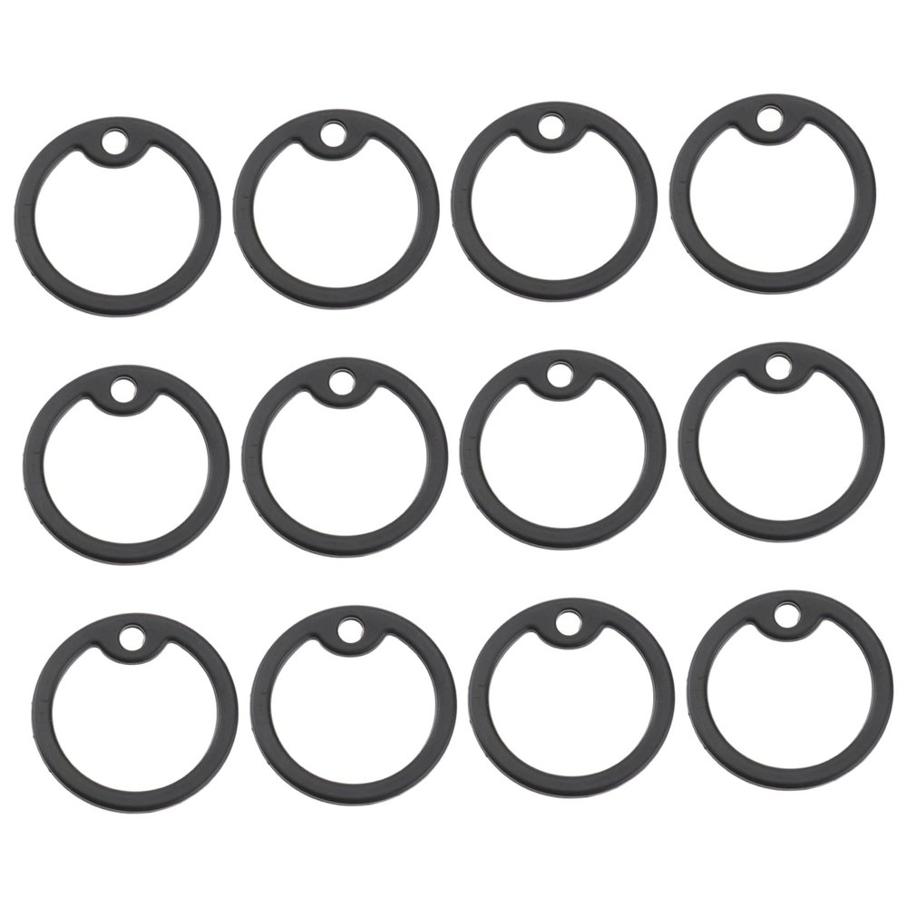 Silicone Dog Tag Silencer Rings for Dogs and Cats, 12-Pack