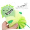 Beavorty 4-Piece Cartoon Bath Sponges for Gentle, Skin-Friendly Daily Cleansing view 3