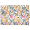 GIRAFFENLAND Organic Spelt Pillow 30 x 20 cm, Organic Spelt + Organic Cotton "Flower Power" - Heat and Cold Pack view 1