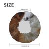 Cute Dog Shower Cap for Women, Reusable Double-Layer Waterproof Hair Cover view 4