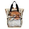 Vnurnrn Abstract Shy Squirrel Mom Diaper Bag Travel Backpack view 1