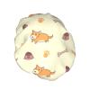 Corgi Print Double-Layer Waterproof Reusable Shower Cap view 2