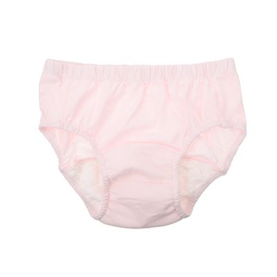 Reusable Pink Cotton Adult Diaper Underwear, XL