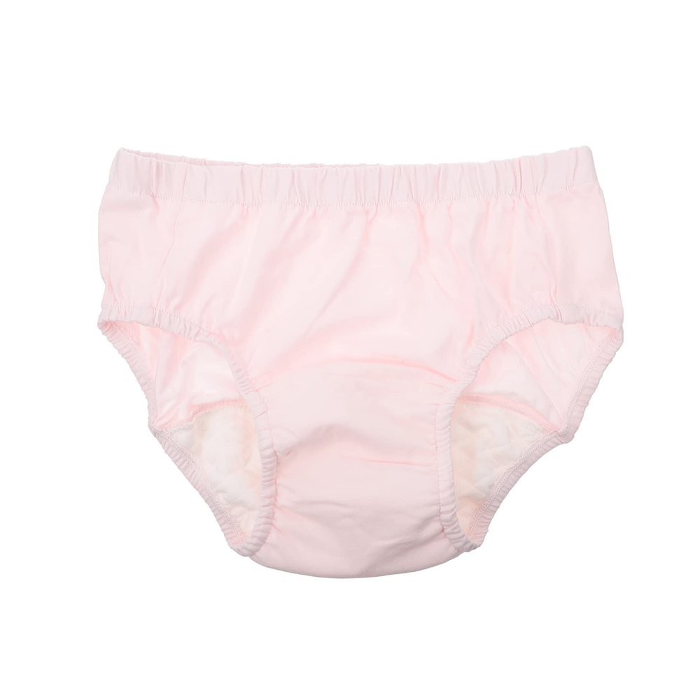 Reusable Pink Cotton Adult Diaper Underwear, XL