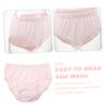 Reusable Pink Cotton Adult Diaper Underwear, XL view 4