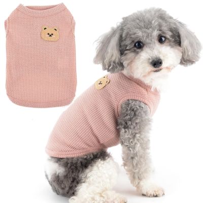 Zunea Dog Shirts for Small Dogs Summer Vest