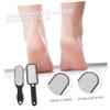 2-Piece Stainless Steel Foot File Set for Pedicures and Callus Removal view 2