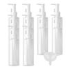 BPZXL 12-Pack 100 ml Transparent Plastic Lotion Bottles with Pumps view 1