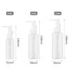 BPZXL 12-Pack 100 ml Transparent Plastic Lotion Bottles with Pumps view 2