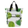 Vnurnrn Abstract Cactus Art Mom Diaper Backpack, Large-Capacity Travel Shoulder Bag view 1