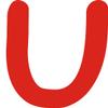 Kleckerliese 6 cm Letter Sticker, Single, Matte, Red U view 1