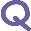 Kleckerliese 10 cm Letter Sticker, Single Q, Satin-Matte A–Z Alphabet Decal, Purple view 1