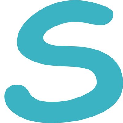 Kleckerliese 4 cm Single Letter Sticker, Satin-Matte Turquoise A–Z Decal