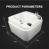 Acrylic Foot Soaking and Massage Basin view 2