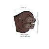 EVTSCAN Horse Hind-Leg Fetlock Boots, Breathable Shock-Absorbing, Perforated, Brown (L) view 2