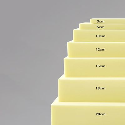 PIURUF Replacement Foam Cushion for Bench, 3/5/7/10 cm Thick, High-Density Upholstery Foam, Dog Bed Floor Mattress Seat Cushion