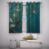 LANDOCROWN Dutch Art-Style Almond Blossom Blackout Curtains, 2 Panels, H 225 x W 160 cm view 2