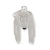 MyFamily Italian Personalized Afghan Hound Dog Tag, Hand-Enameled Metal, Friends Collection, 25 x 42 mm view 1