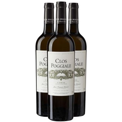 Corsica White Wine 2022 – Clos Poggiale – PDO – Vermentinu – 3 x 750 ml