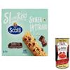 Si con Riso Chocolate Rice Cereal Bar, Lactose-Free, 3 x 100 g view 1