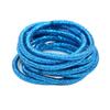 vreplrse 10-Count Glitter Hair Ties, Stretchable Ponytail Holders, Legion Blue view 1