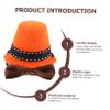 WOONEKY Reptile Hat and Bow Tie Set for Decoration and Costumes, 1 Set view 4