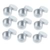 Beatifufu 20 mL Aluminum Cosmetic Jars with Screw Lids, 20-Pack view 1